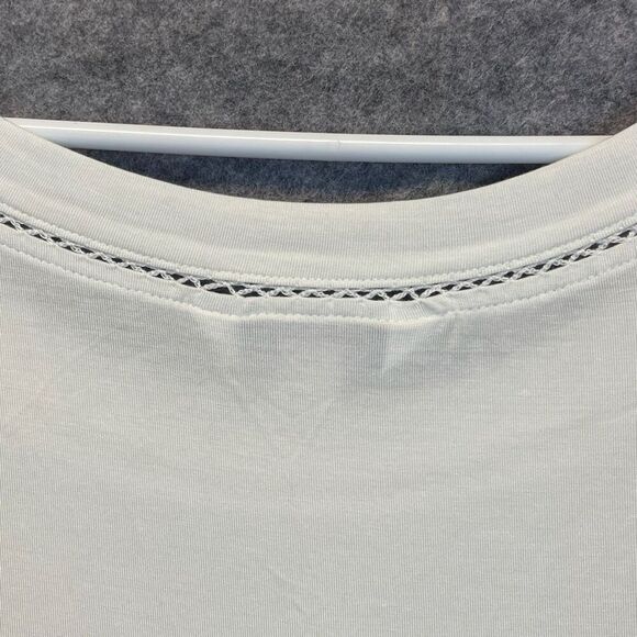 NWT PENDLETON Tank Top Women's XL Ivory Sleeveless Stretch Pullover Scoop Neck - Picture 13 of 15